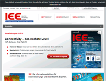 Tablet Screenshot of iee-online.de